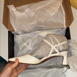 Elegant White Women's Heels